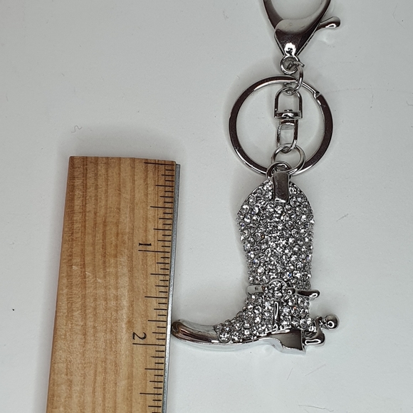 Rampage Cow Boy Boot Key / Purse Charm  NWOT - Picture 3 of 5